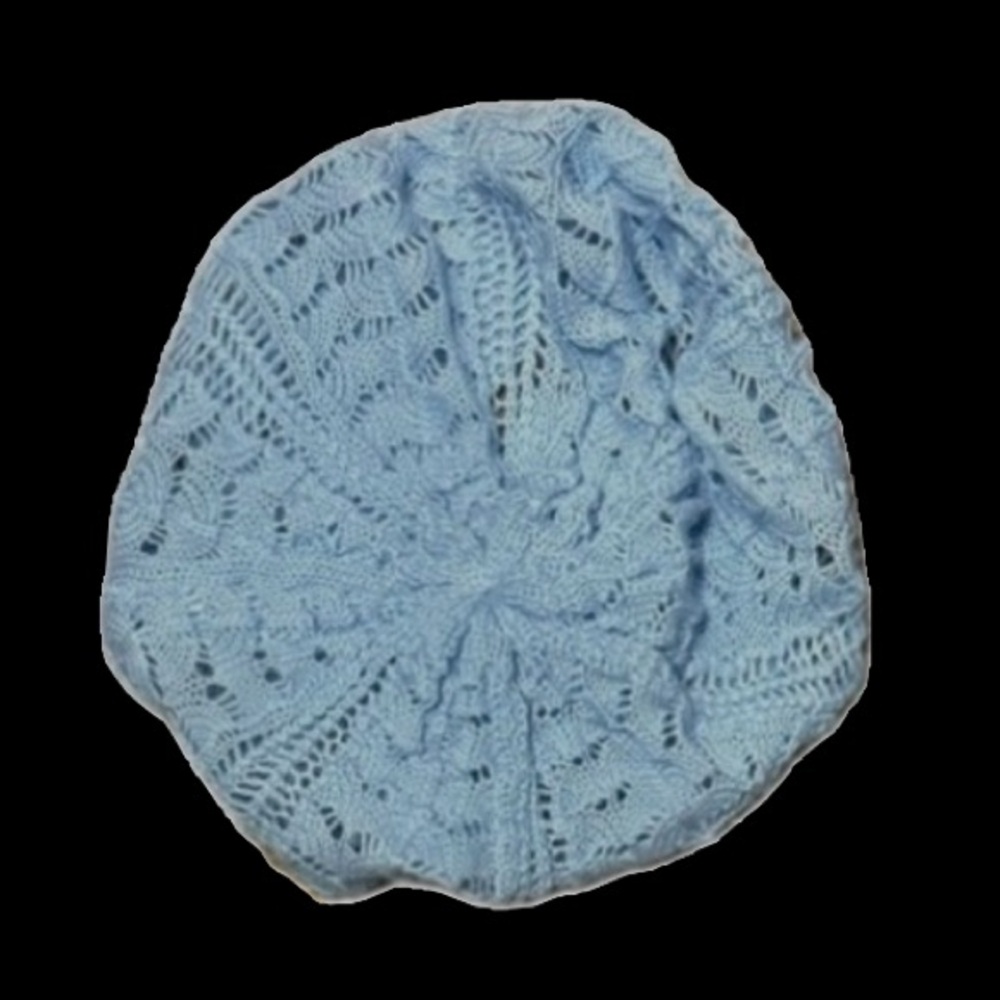 Chic Sky Blue Women's Knit Hat
